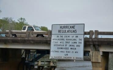 Hurricane sign